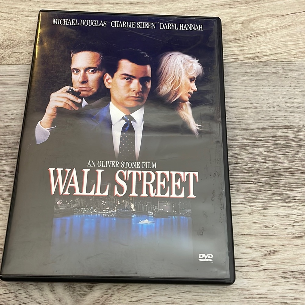 Wall Street DVD Movie 1987 2h 6m Rated R Charlie Sheen Michael Douglas Crime